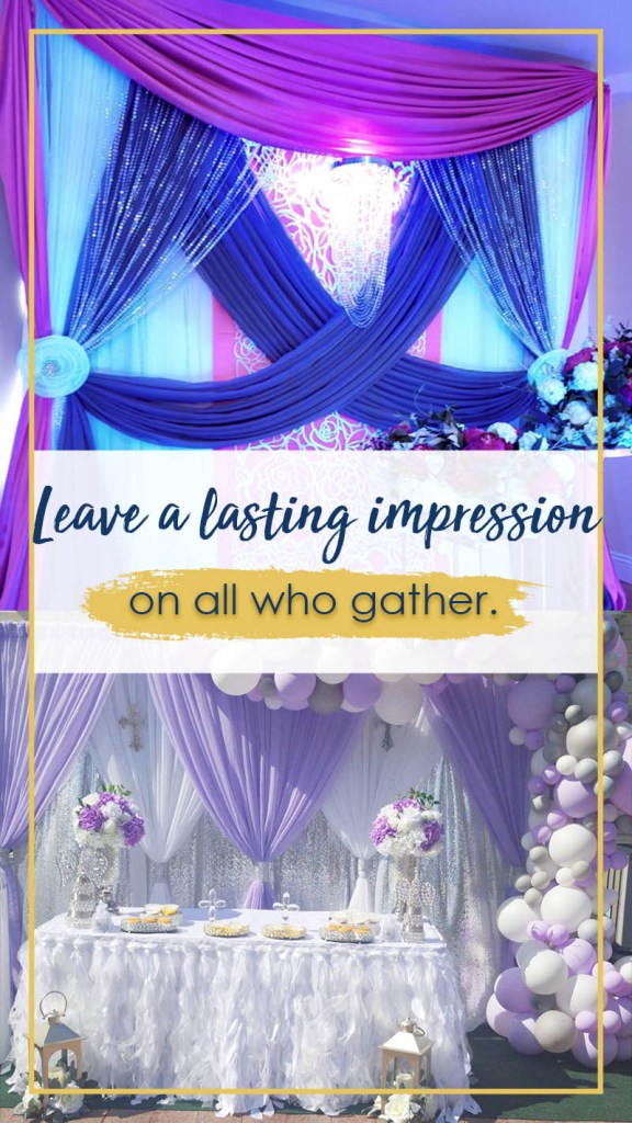 Backdrop & Flower Wall Decoration
