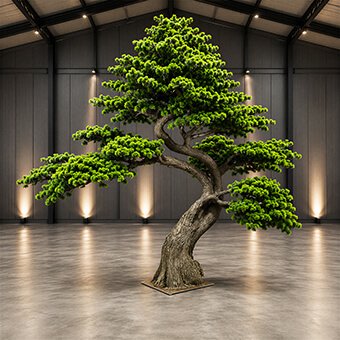 15ft Tall Realistic Giant Tree | Japanese Black Pine Tree | ModTree™ Flagship Collection