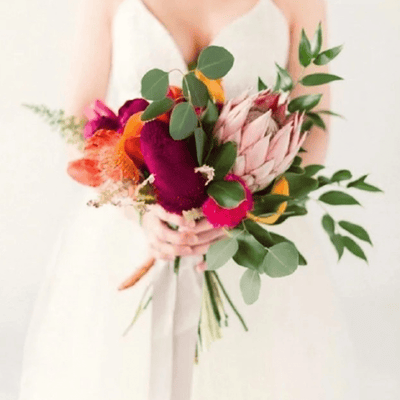 Protea Wedding Bouquet