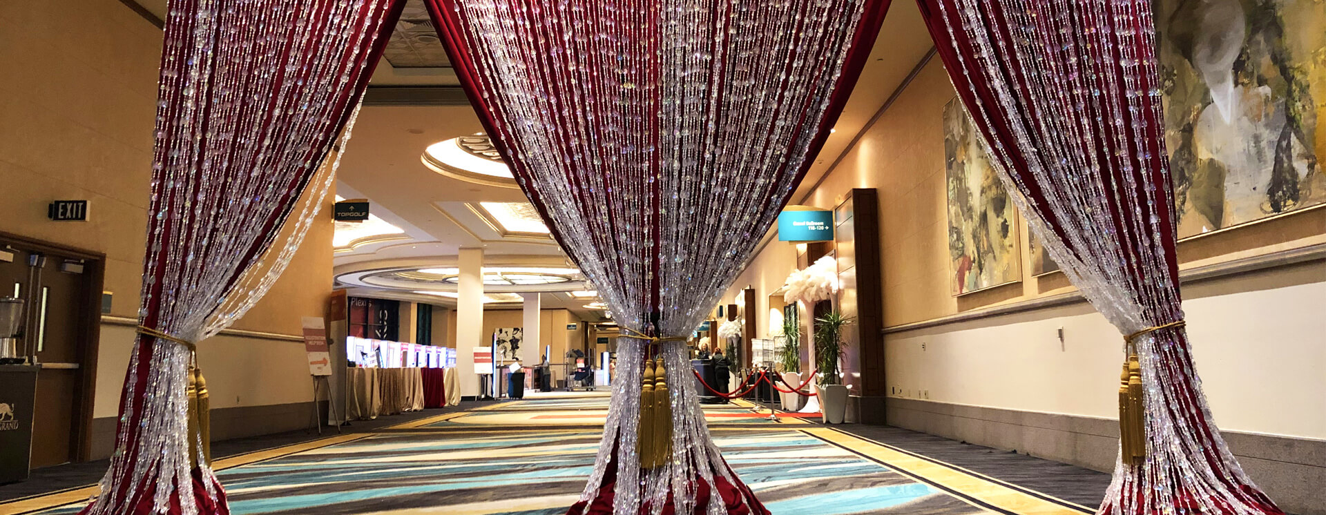LED Star Drops / Star Curtains
