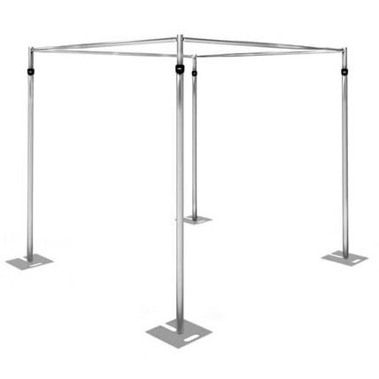 Wedding Chuppah Canopy - White Sheer