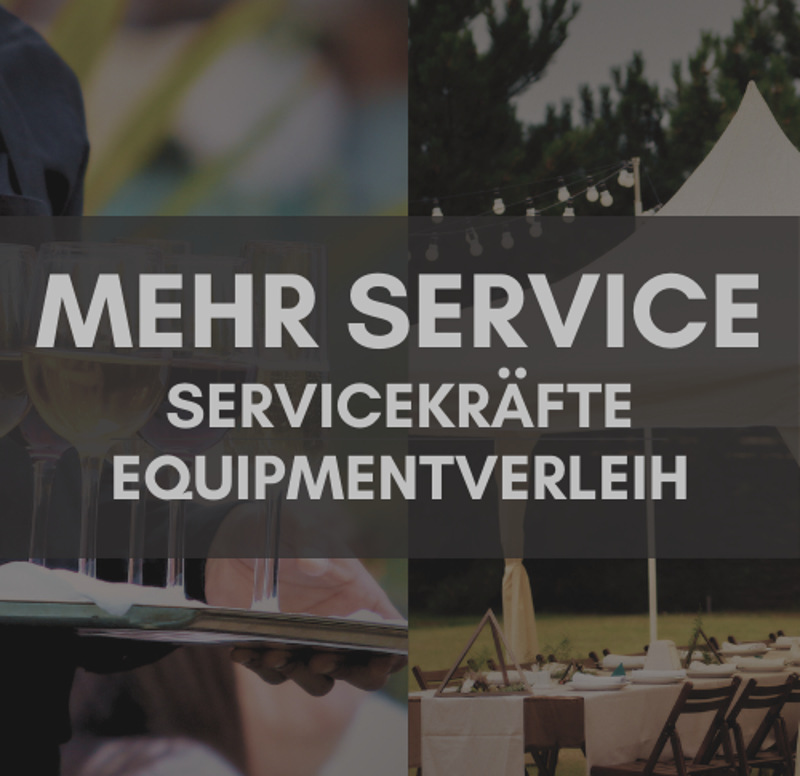 Vermietung von Partyequipment und Geschirr