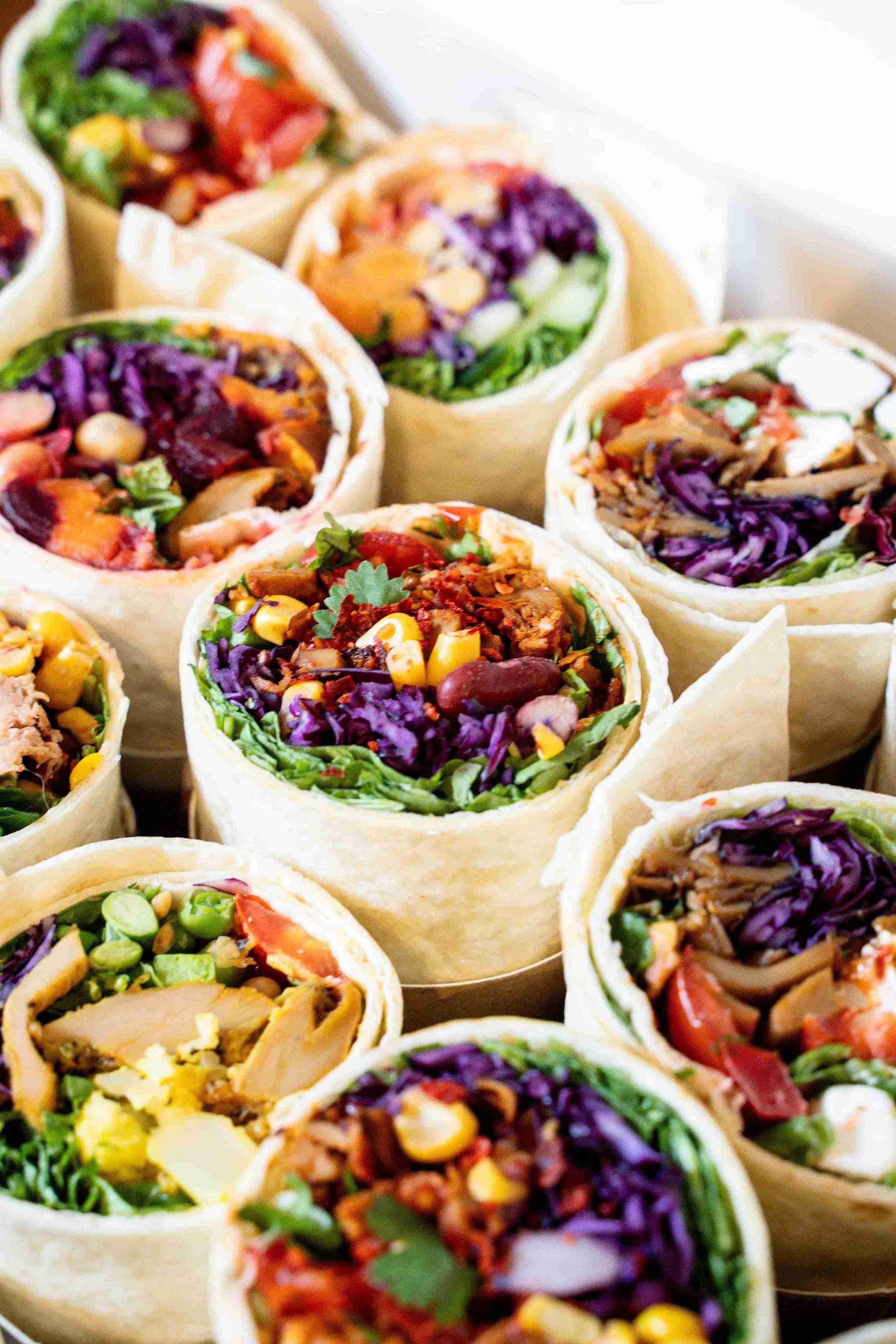 Köstliche Wraps