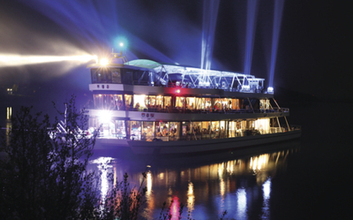 Party auf dem Brombachsee