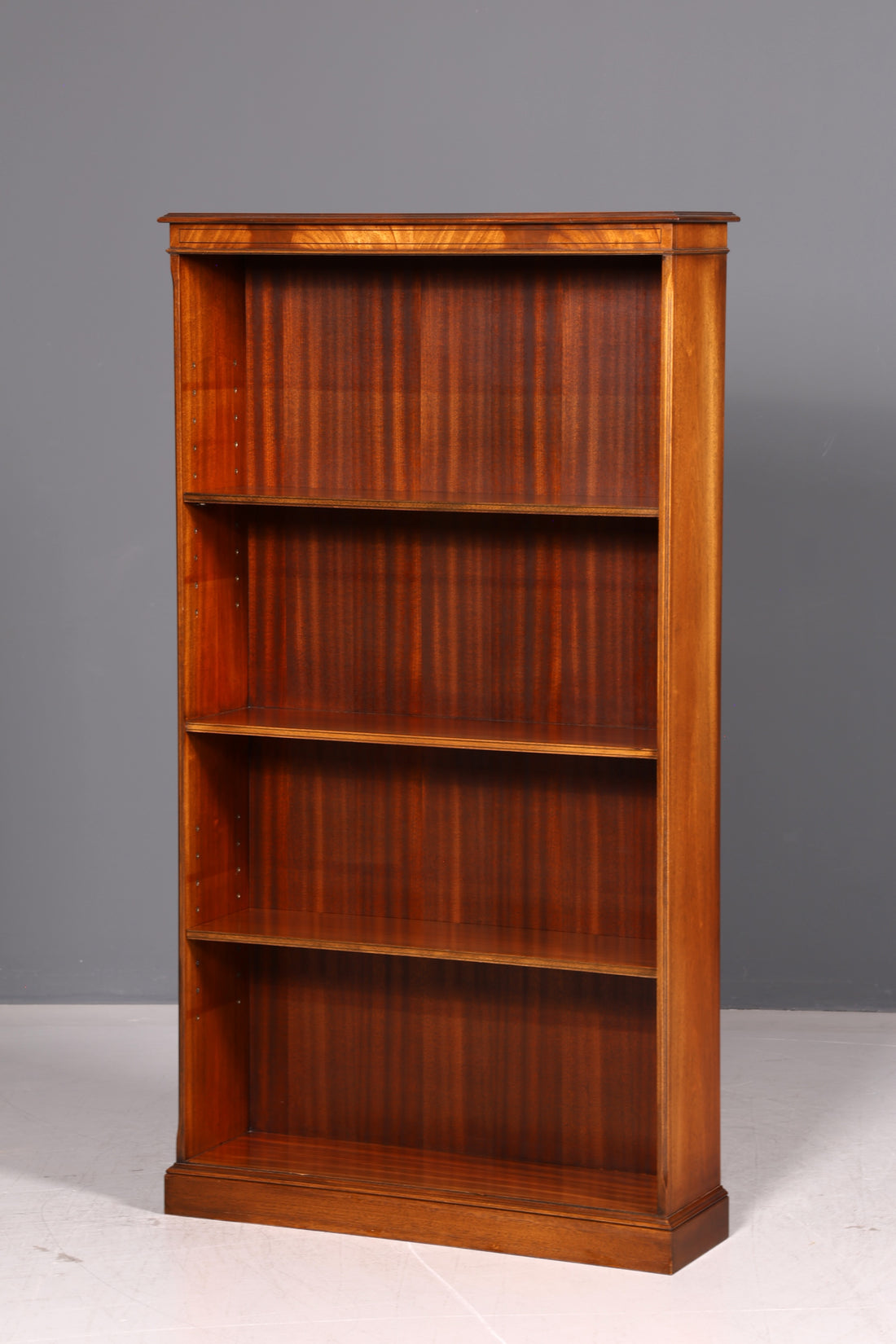 Englisches Bücherregal Regal Bookshelf 60s Standregal Bücherschrank Holz Vintage