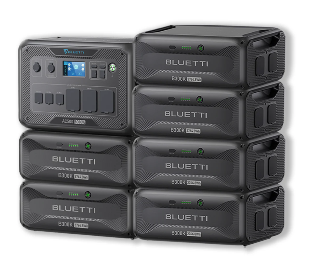 Bluetti Powerstation System mit 16588Wh