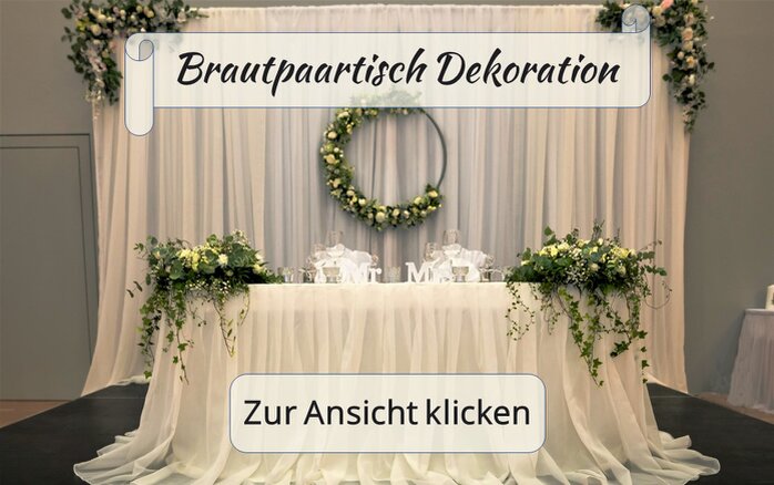 Brautpaartisch