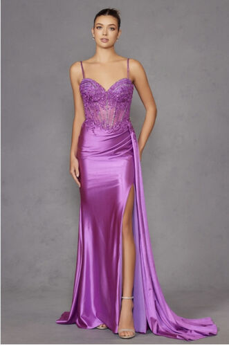 JT2535K Magenta Dress