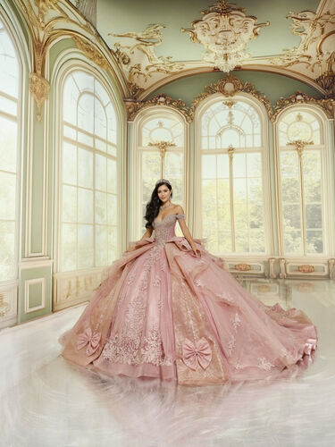 PR30203 Rose Gold Timeless Ball Gown