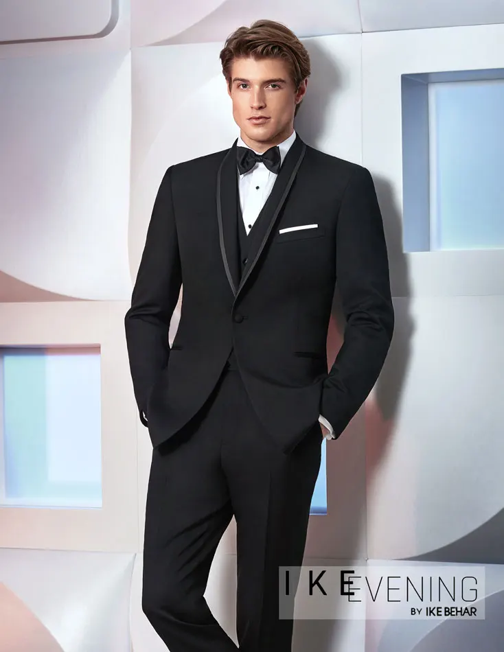 820 Ike Behar Waverly Shawl Lapel Tuxedo
