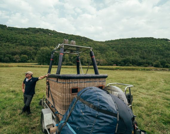 Journée vol en montgolfière