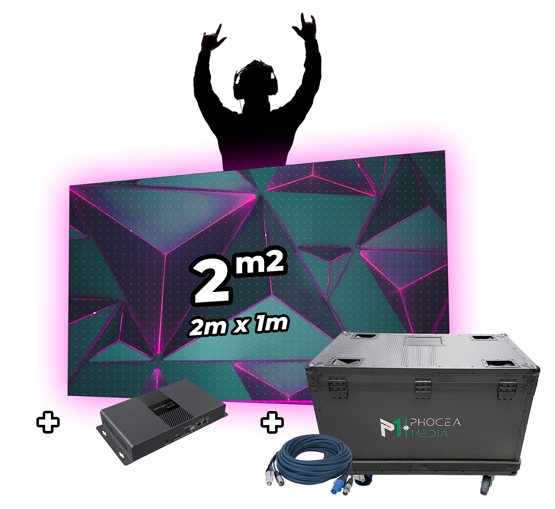Pack S - DJ Booth 2m²