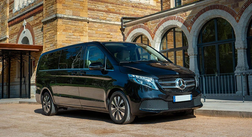 Luxury Minivan Mercedes V Class (6 places)