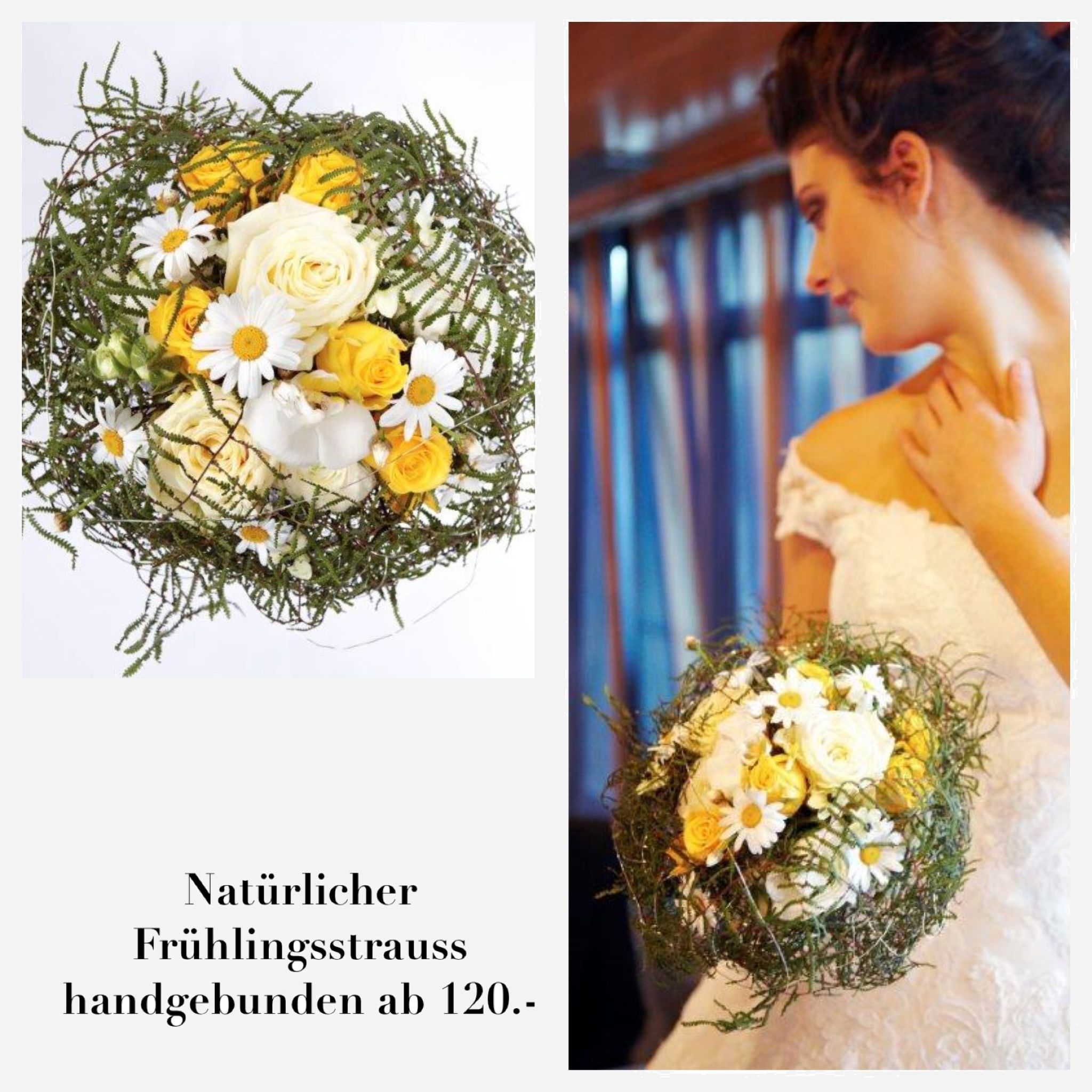 Frühlingsbrautstrauss