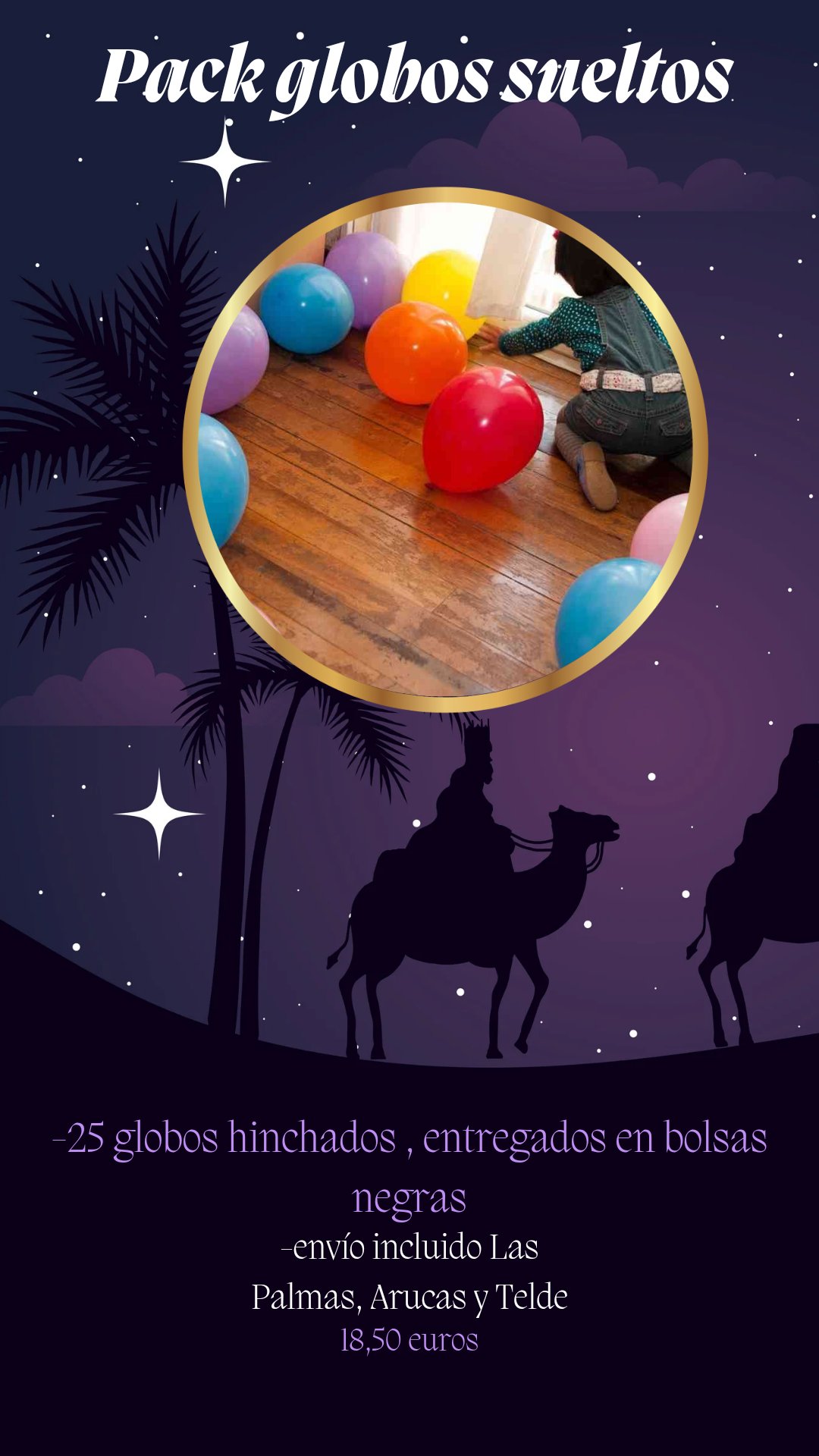 Pack globos sueltos