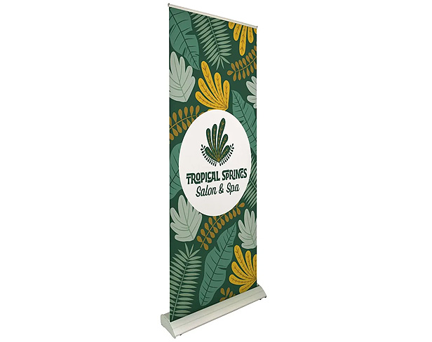 Retractor-Kit 31,5" – Einzel-Banner mit Aluminium-Fuß