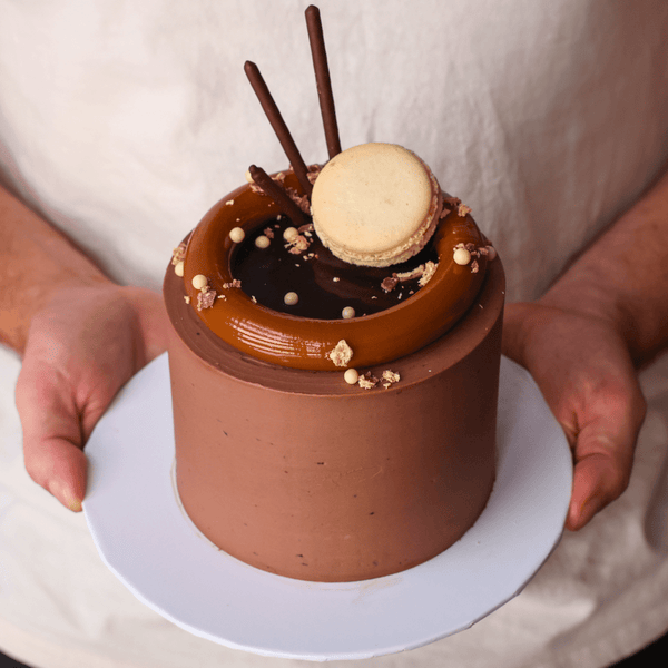 Chocolate Dulce de Leche Cake