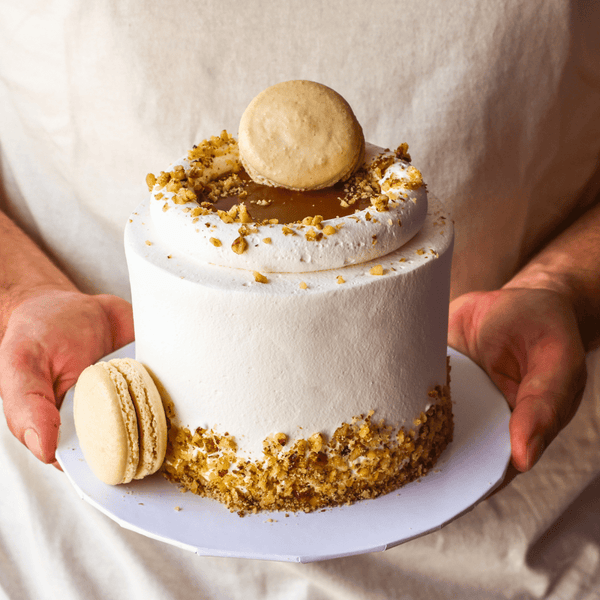 Carrot Cake with Dulce de Leche