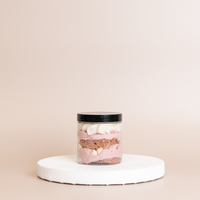Strawberries & Cream Cake Jar