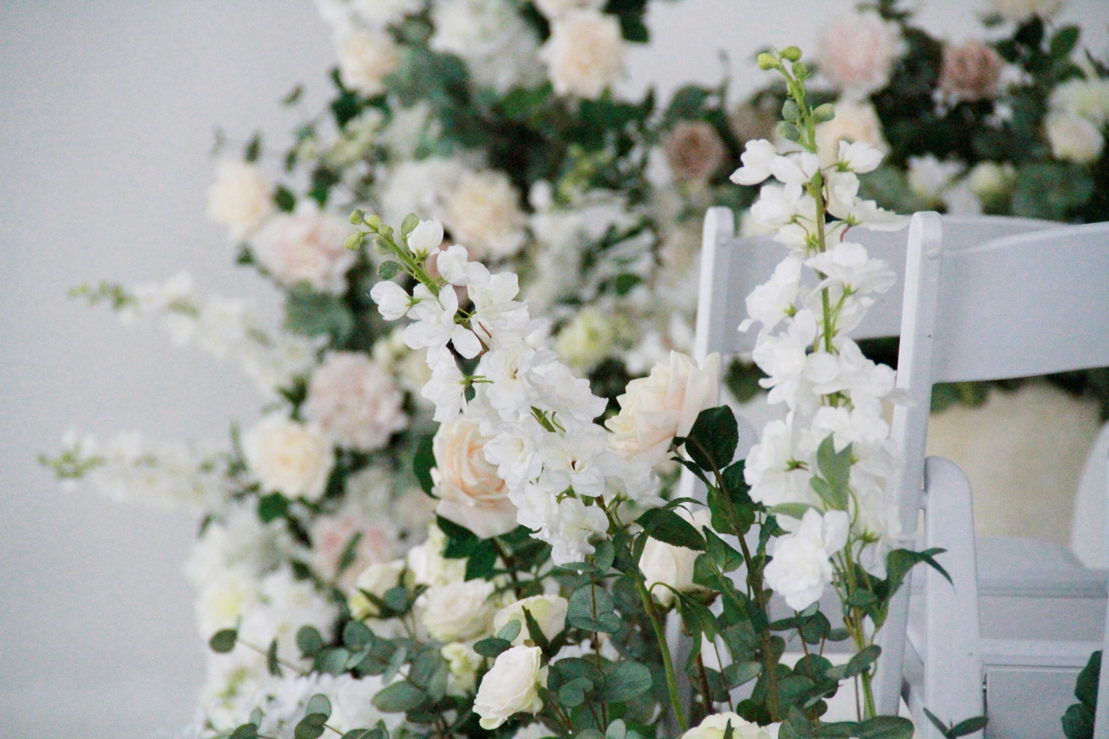 Garden Aisle Flowers