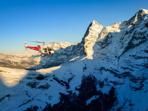 13-15 Min. Eiger Nordwand Rundflug ab Lauterbrunnen