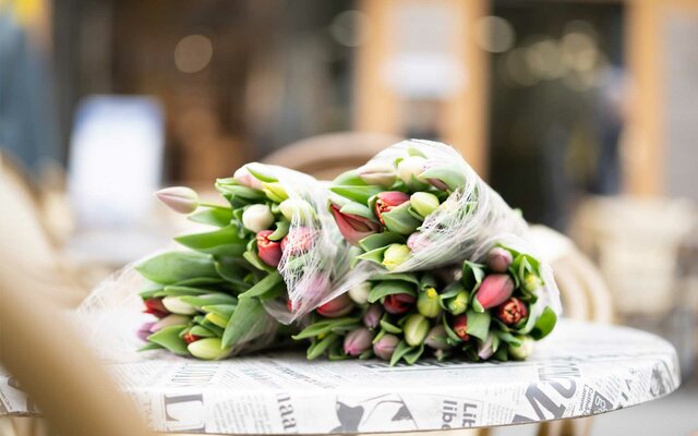 Blumendekoration für Anlässe