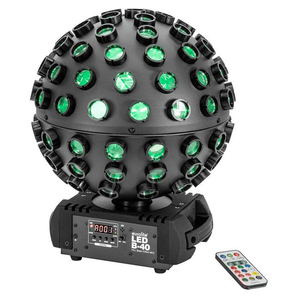 LED Discokugel Beam Effect