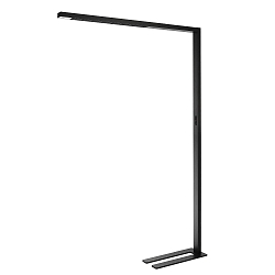 Deko-Light Stehleuchte OFFICE THREE PRO MOTION, auf/ab, mit Sensor, Tunable White, IP20, tiefschwarz, dimmbar