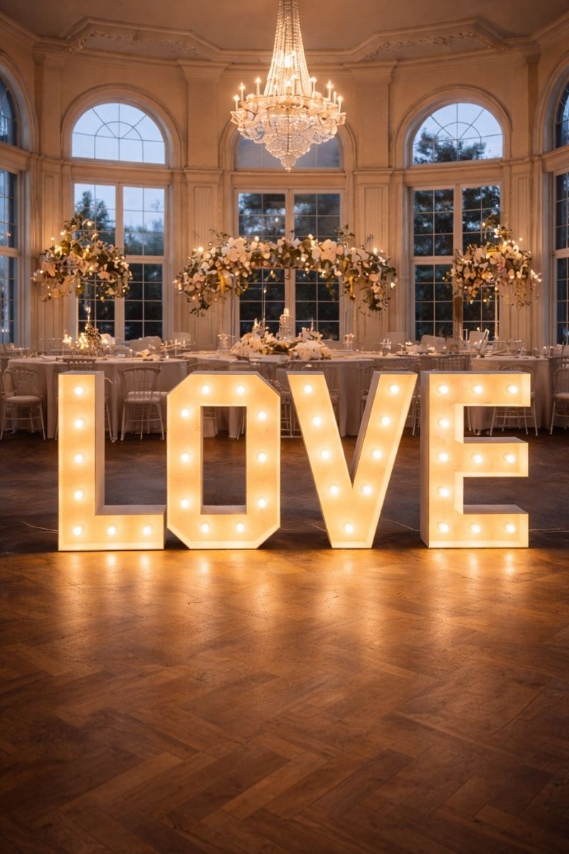 LOVE-Buchstaben
