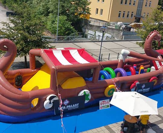 Hindernisbahn Wikingerschiff P-XXL