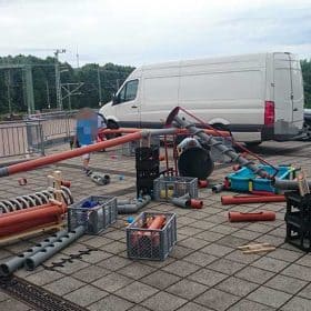 Wasserbaustelle
