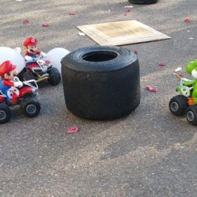 Super Mario Kart Real Life Battle