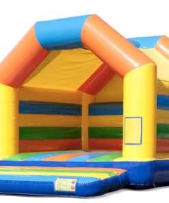 Bunte grosse Huepfburg mieten