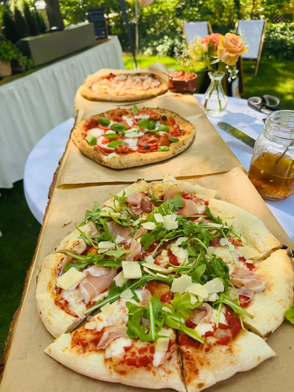 Mobiles Pizza Catering