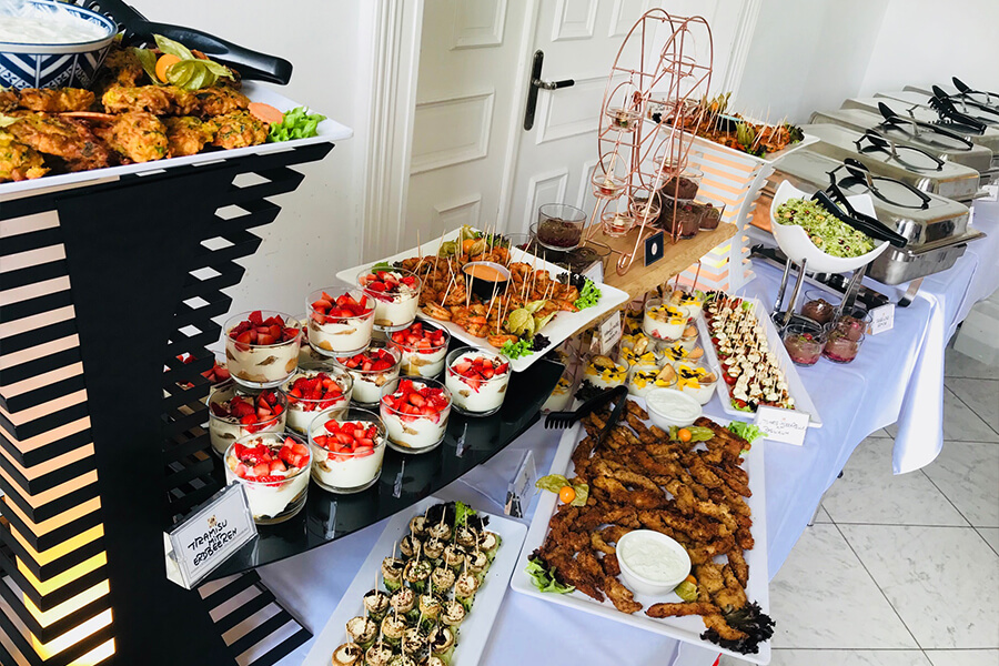 Warmes Buffet Gourmet