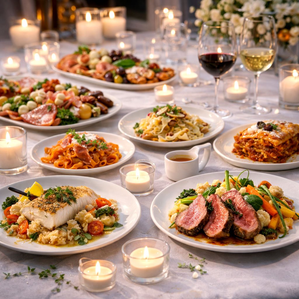 Hochzeitsmenü & Abendessen Catering