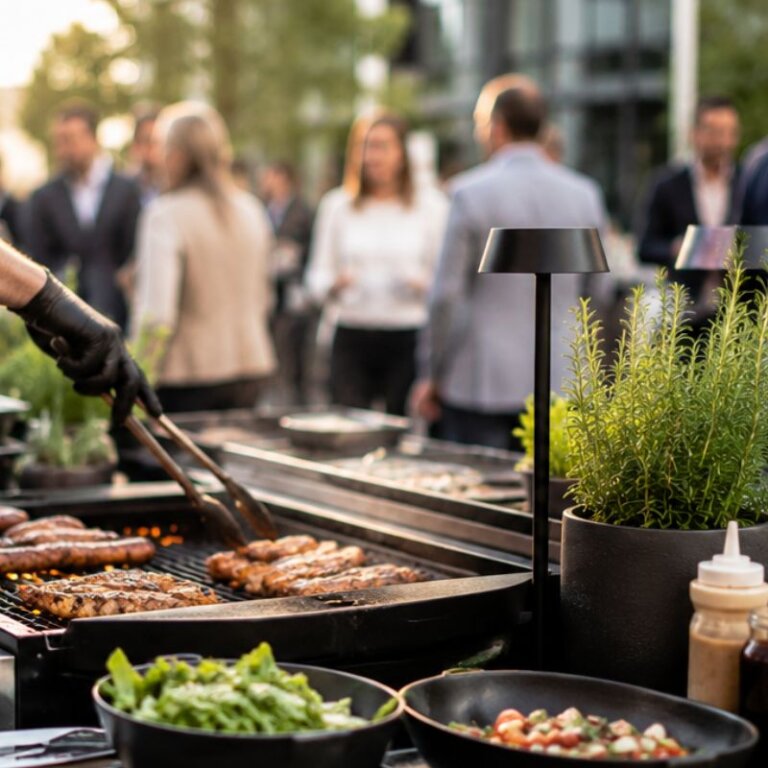 Hochzeit Barbecue