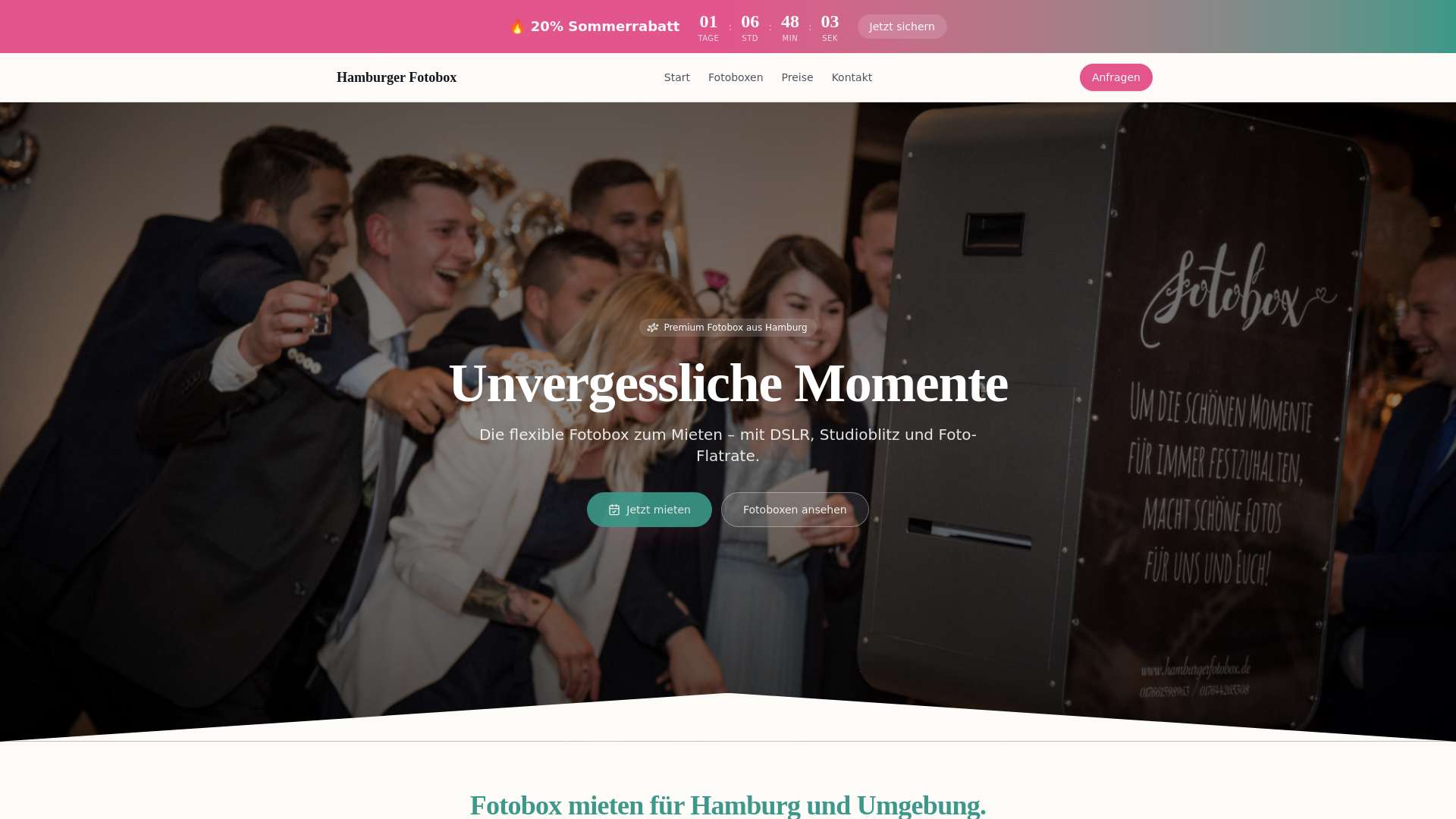 Hamburger Fotobox