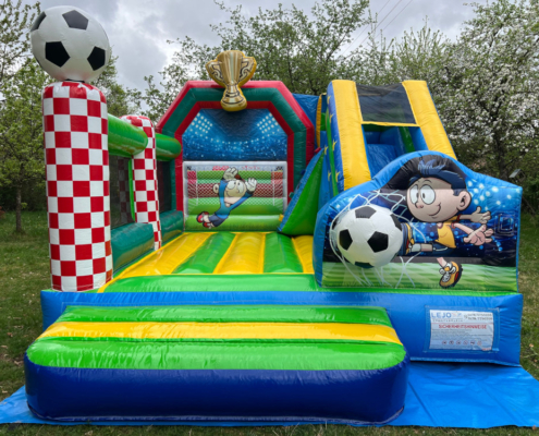 Hüpfburg Fußball