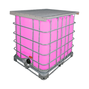 Highlightcube XL – beleuchteter Stehtisch – 1000L IBC