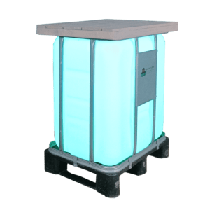 Highlightcube S – beleuchteter Stehtisch – 300L IBC