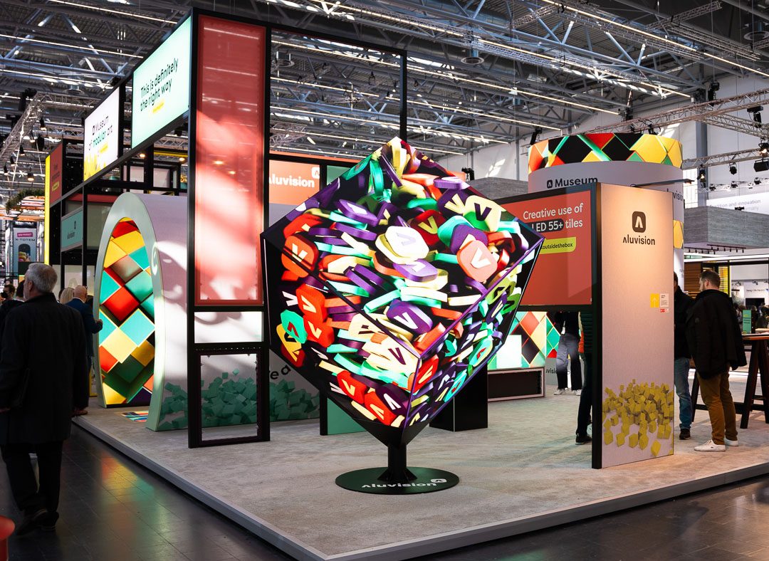 LED-Videowand (Aluvision LED-Tiles)