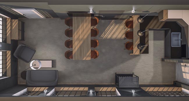 Leuchtenbau Loft