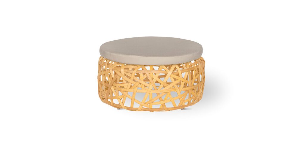 Rattan Pouf Baska