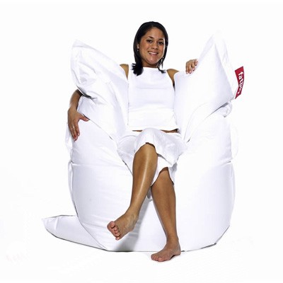 Sitzsack outdoor weiß