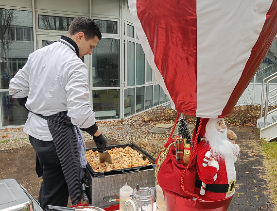 Flying Buffet – Warme Hauptspeise