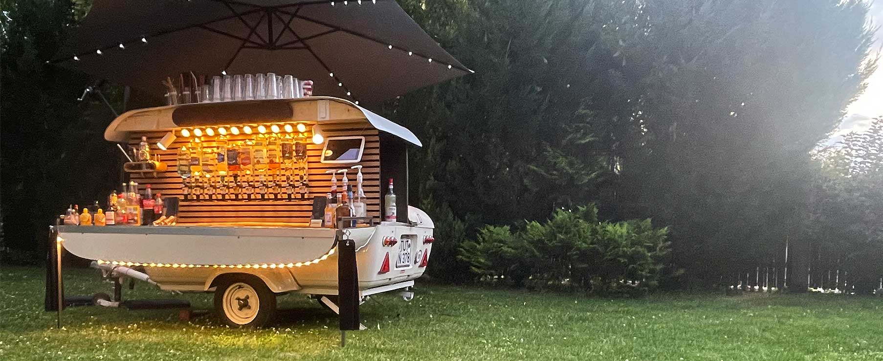 Mobile Cocktailbar zum Mieten