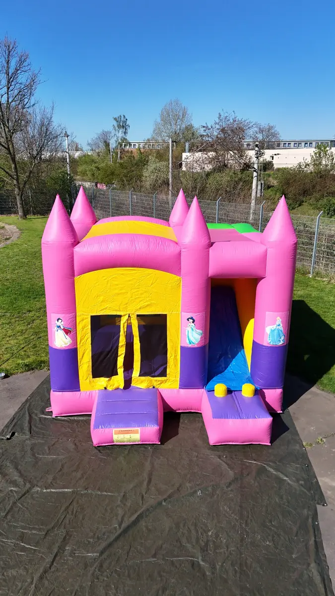 Prinzessin mit Rutsche