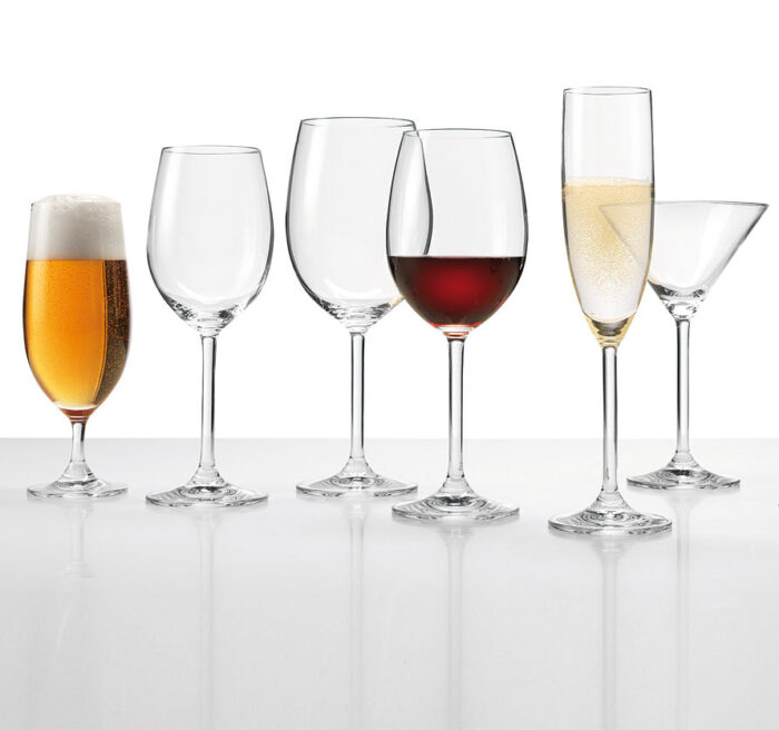 Glasverleih – Verschiedene Gläser