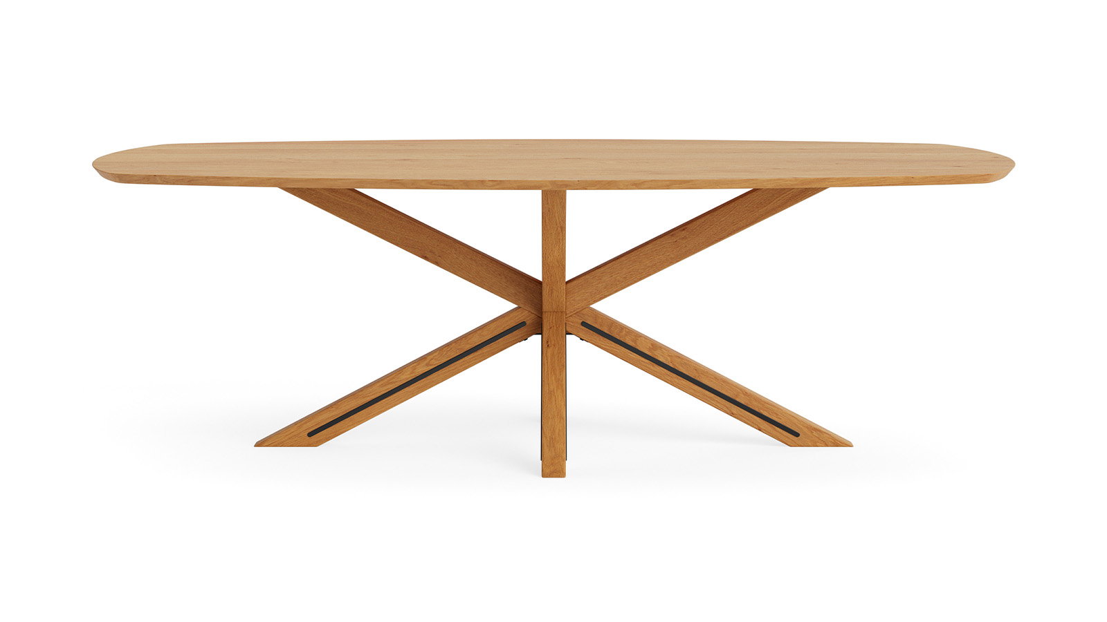 Esstisch Arbaro – LB ca. 250×128 cm, Eiche massiv, natur geölt